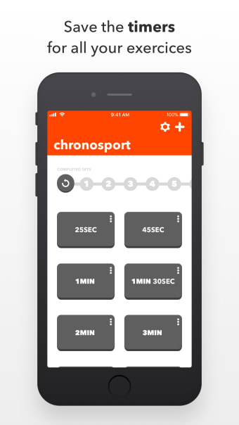 ChronoSport - Fitness Timer