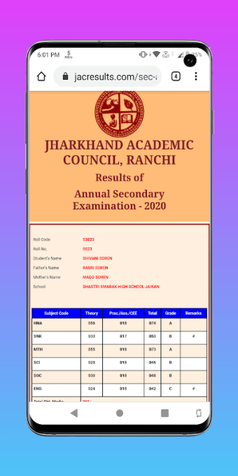 JAC Board Results 2021: 10th-12th & 8th,9th,11th