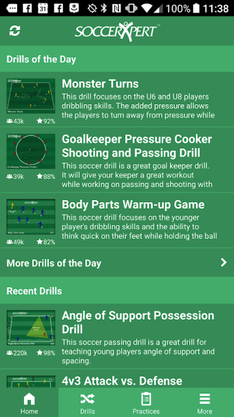 SoccerXpert Coach App - Drills & Practice Planning