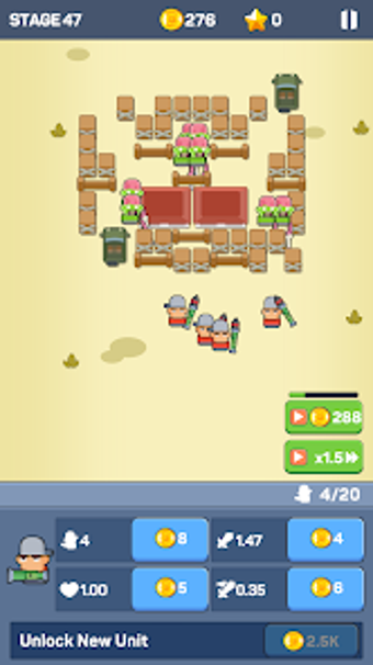 Idle Tower: Warrior Defense