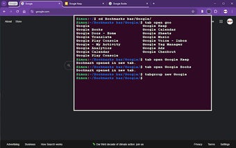 Chrome Terminal