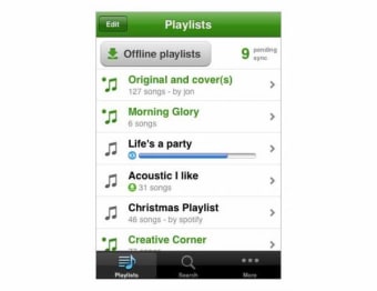 Spotify voor iOS 4