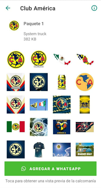 Club América Stickers