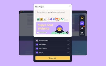 Quality Hive | Visual Website Feedback Tool