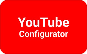 YouTube Configurator