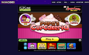 Papa's Cupcakeria Unblocked Game - Launcher