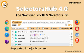 SelectorsHub - XPath Plugin
