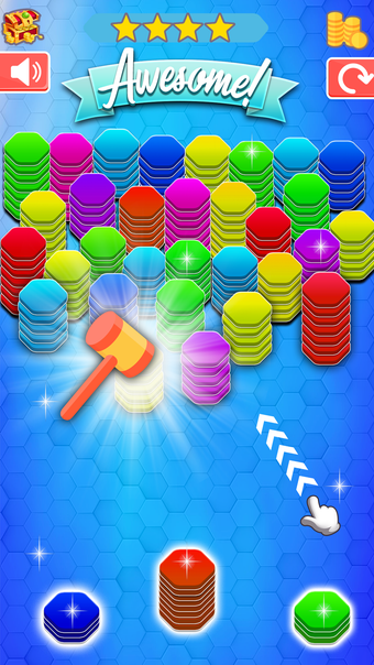 Hexa Sort Merge Puzzle Game 3D