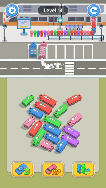 Traffic Jam - Bus Parking 3D