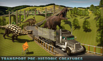 Jungle Dino Truck Transport 3D