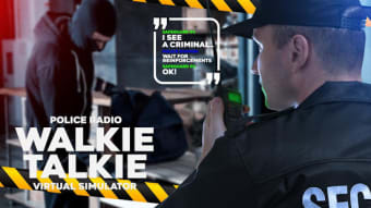 Police walkie talkie radio virtual simulator