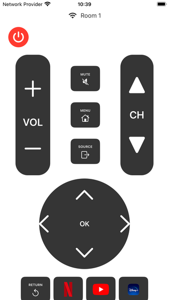 Remote for Samsung Smart TV