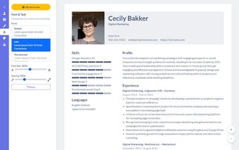 Resmume - free professional resume builder