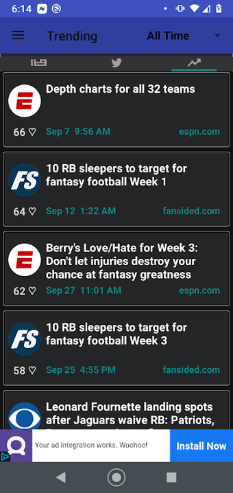 Fantasy Football News