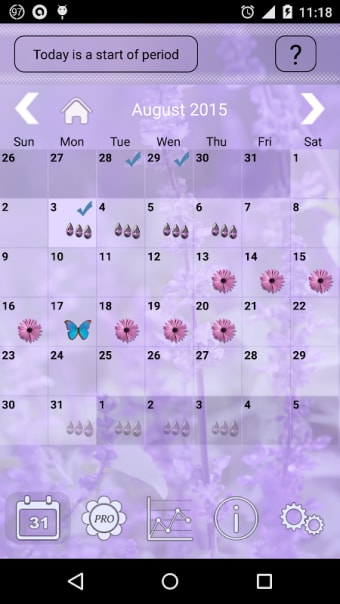 Women's Calendar free(nature)