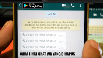 Cara Melihat Chat WA Yang Diha