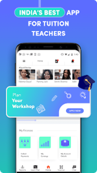 Tuition Teacher App by PlanetS