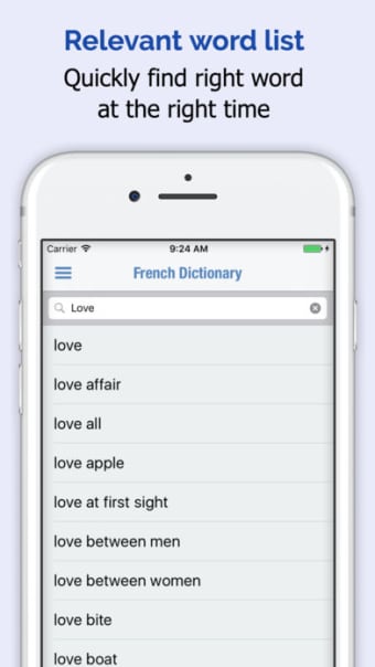 French Dictionary Elite