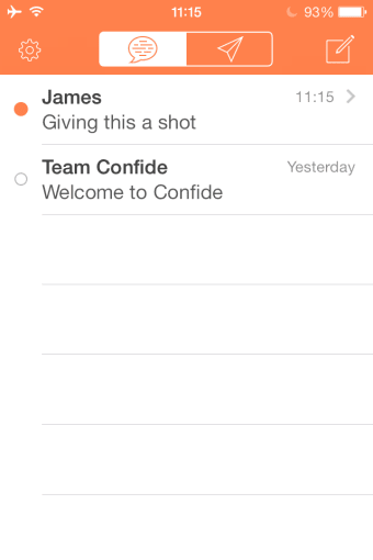 Confide - Private messenger