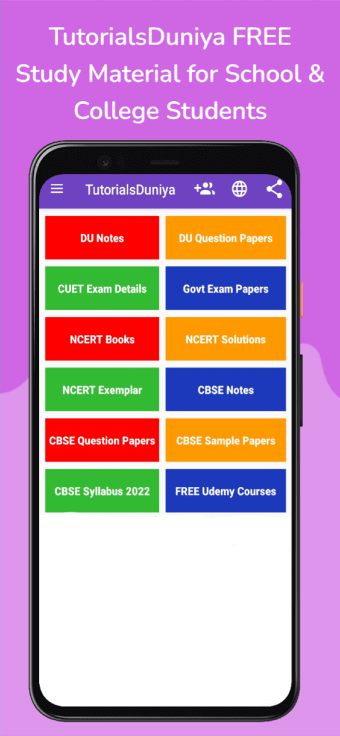 CBSE  DU Study Material App