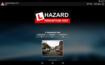 Hazard Perception Test - CGI Edition