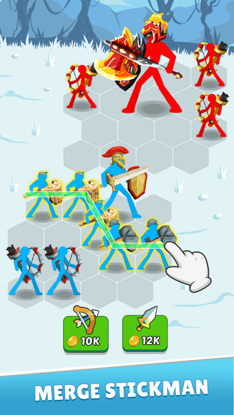 Epic super stickman merge