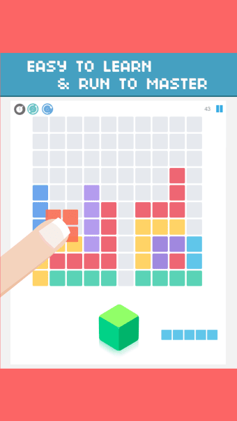 100 jam - 1010 block puzzle Fall In Totally