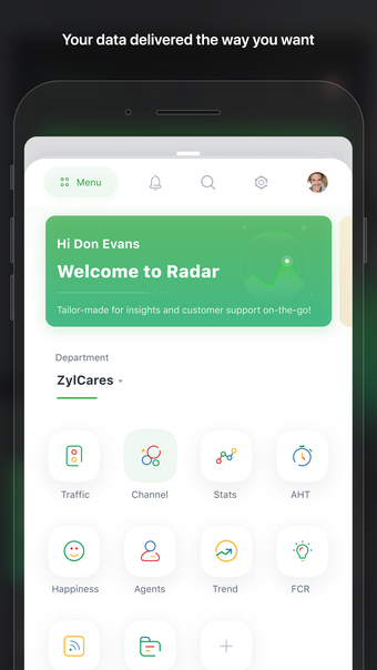 Radar for Zoho Desk