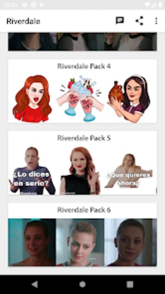 Archie Stickers Serie TV for W
