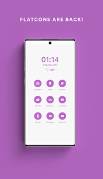 Purple - A Flatcon Icon Pack