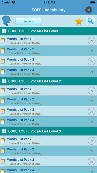 6000 TOEFL Vocabulary