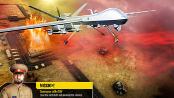 FPS Drone Gunship War Games