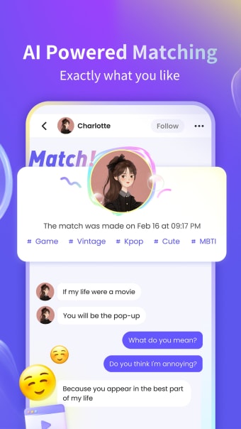 PopUp - Chat Friend Match