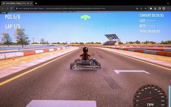 Kart Racing Simulator Game