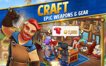 Shop Titans: Epic Idle Crafter Build  Trade RPG