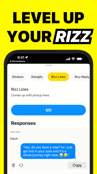 StickerAI: Rizz Text Assistant