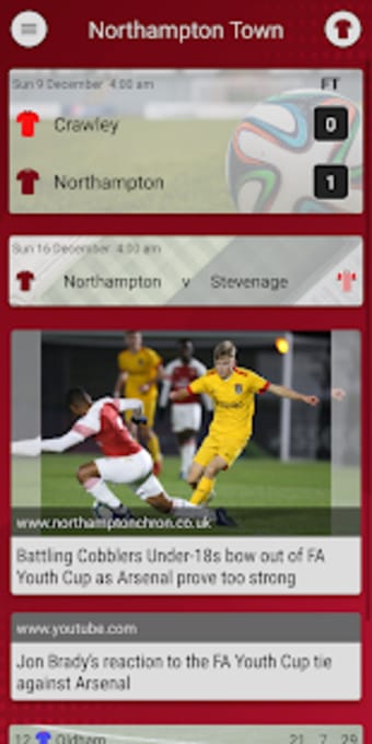 EFN - Unofficial Northampton Town Football News