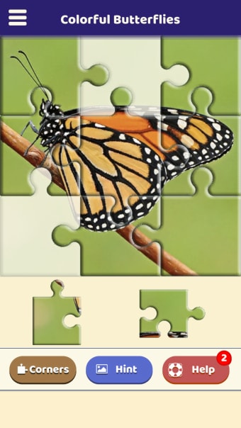 Colorful Butterflies Puzzle