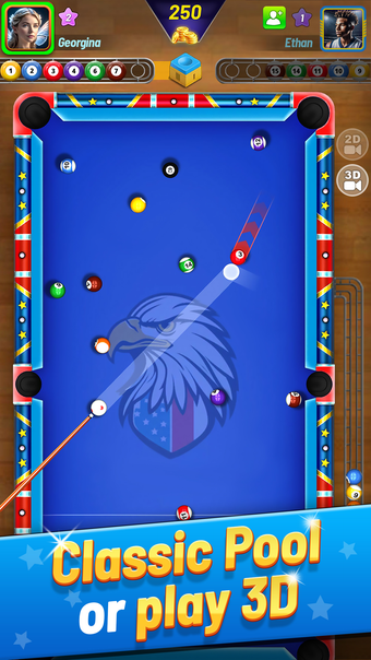 8 Ball Shoot It All - 3D Pool