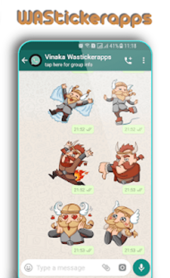 WAStickerApps: Vikings Stickers