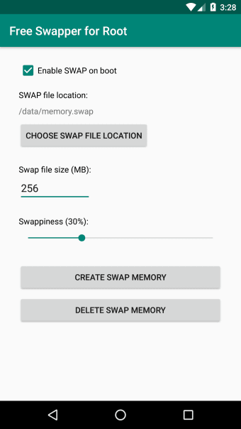 Swapper for Root