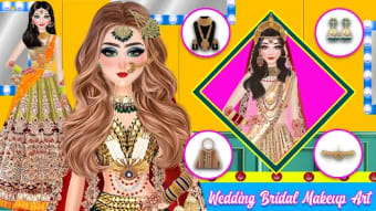 Indian Bridal Girl Dress up