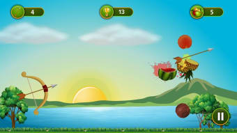 3D Archery Shooting Game with Fruits