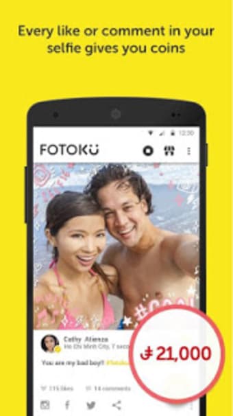 Fotoku Free gifts with selfies