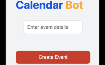 Calendar Bot