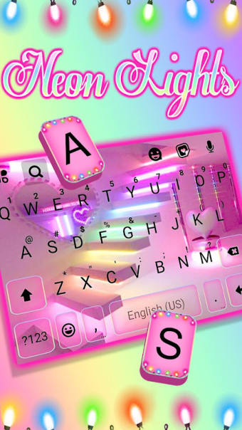 Party Lights Keyboard Theme