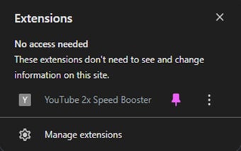 YouTube 2x Speed Booster