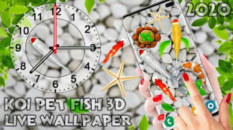 Pet Fish Live Wallpaper 2021: HD 4k koi Aquarium