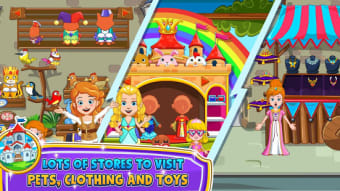My Little Princess: Shops  Stores doll house Game