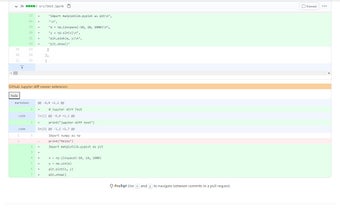 Github Jupyter diff viewer